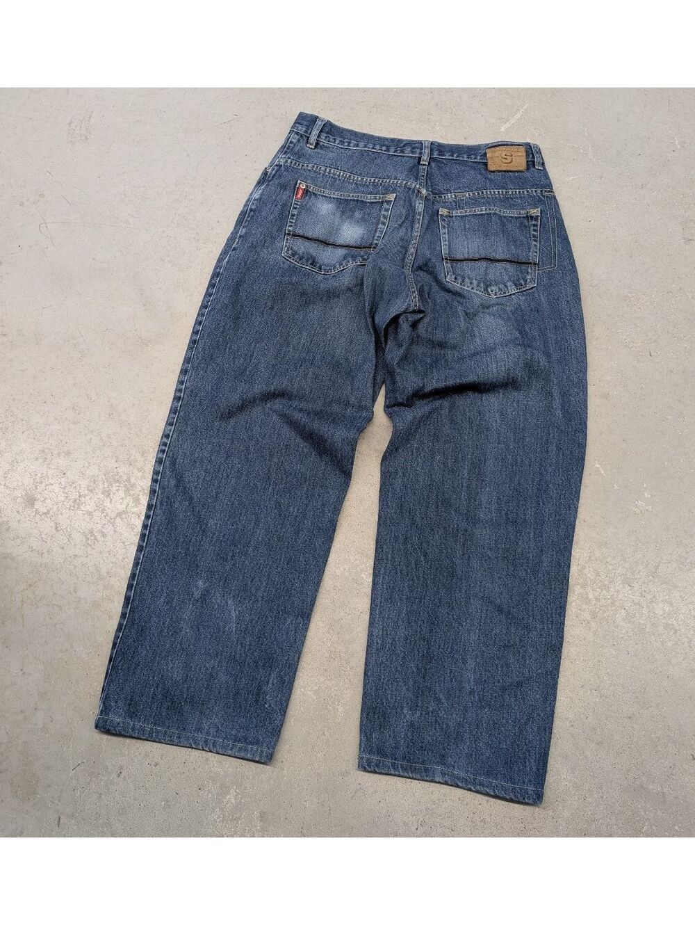 Vintage Y2K Shady Limited Baggy Blue Denim Jeans